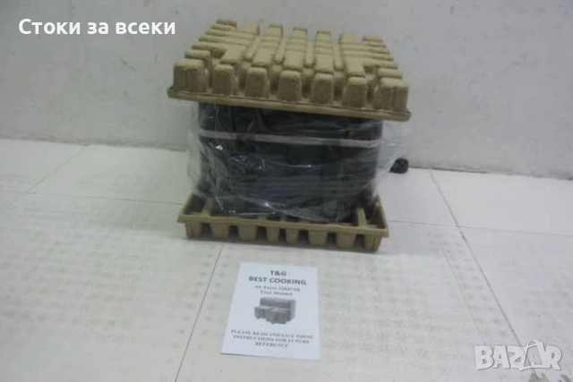 Двоен Air fryer T&G BEST COOKING 32847A0 - отделни LED дисплеи за всяка зона, снимка 13 - Фритюрници - 53226002