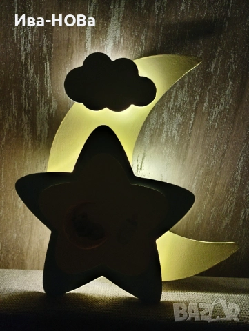 Ръчно изработени подаръци , снимка 3 - Детски нощни лампи - 52505345