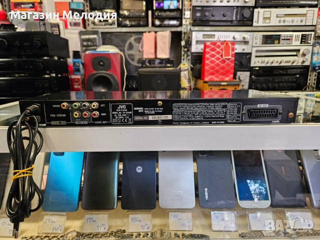 ДВД JVC XV-N340 Отлично техническо състояние, добър външен вид. Чете всички видове дискове, включите, снимка 12 - Друга електроника - 37806804