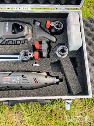 Дремел Parkside, мултифункционален Парксайд инструмент, снимка 9 - Куфари с инструменти - 54181687