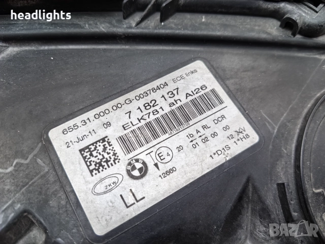 Фар BMW 7 F01 F02 / БМВ 7 Ф01 Ф02, снимка 9 - Части - 52970741