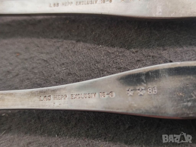 Продавам луксозни посребрени германски прибори, снимка 4 - Прибори за хранене, готвене и сервиране - 24610092