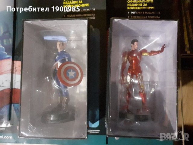 Списание Marvel Movie Collection + фигурка Капитан Америка брой 2 имам и брой 1, снимка 5 - Списания и комикси - 44271422