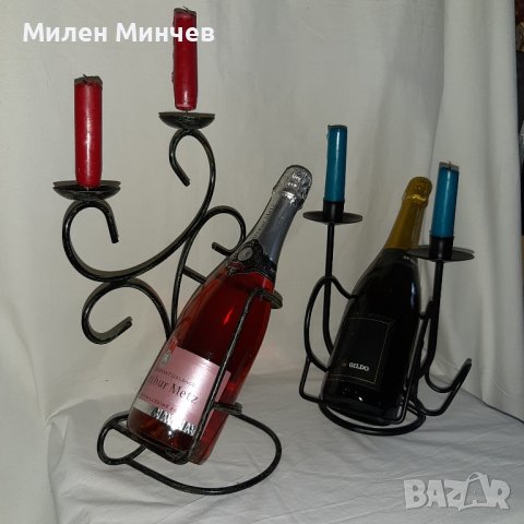 Свещник, поставка за вино. Два броя за 18 лева. , снимка 8 - Декорация за дома - 42756571