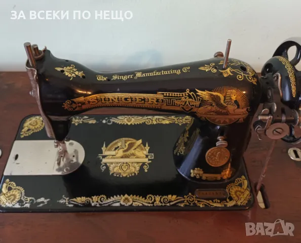 ШЕВНА МАШИНА КРАЧНА РАБОТЕЩА - СИНГЕР, ОТЛИЧНА!, снимка 6 - Антикварни и старинни предмети - 47671662