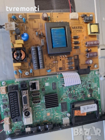POWER BOARD ,17IPS62, for,  JVC  модел LT-32C600 32inc DISPLAY VES315WNDS-2D-N13, снимка 4 - Части и Платки - 53931938