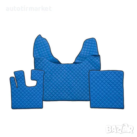 Кожени стелки за DAF xf 105 – XF105BLUE – AUT – XF105BLUE-AUT, снимка 2 - Аксесоари и консумативи - 56052115