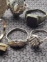 Много стари сребърни пръстени, снимка 4