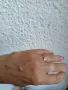 Руски златен прьстен с диаманти нов с печати, снимка 8
