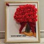 3д рози , снимка 1 - Картини - 44482153