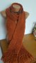 Ръчно плетен класически  шал, снимка 1 - Шалове - 30569828