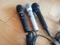 Три микрофона , снимка 1 - Микрофони - 42141691