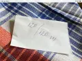 Покривка Бяла с ръчно плетена дантела 150/100 и две цветни нови, снимка 4