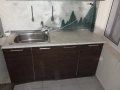 Продавам кухня -200см-с абсурбатор,мивка и батерия, снимка 1