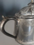 Стар английски посребрен чайник 26см, снимка 5