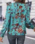 Дамска блуза с флорален принт, снимка 2