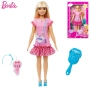 Barbie My First Моята първа кукла Барби с котенце, 34.3см HLL19, снимка 1