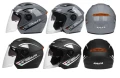 Каска за Мотор/Скутер/АТВ Черна/Сива два цвята, снимка 1