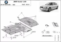 Метална кора под двигател и радиатор BMW Seria 3 E46 1998г – 2005г бензин, снимка 2