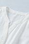 Дамска бяла риза без ръкави, с ефектна талия с ластик, снимка 10