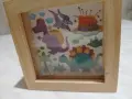 бебешки дървени закачалки и игри, снимка 1