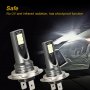 H7 LED автокрушки автомобилни светлини комплект 50W 14000LM, снимка 4