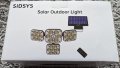 Нова соларна светлина сензор за движение Лампа градина двор осветление, снимка 7