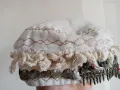 Етно шапка,носия,бронз,сребро,кърпа,накит,монети,Боне,таке,фесче , снимка 3