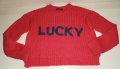 Пуловер Terranova Lucky оранжев цвят – S размер, снимка 1 - Блузи с дълъг ръкав и пуловери - 35532307