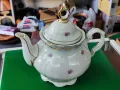 Български чайник порцелан Сталин видин 1958 г, снимка 1