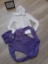 Нова колекция дамски мрежест суитчер в лилав цвят на намаление, снимка 1 - Спортни екипи - 29619081