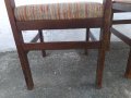 Български тапицирани дървени столове, снимка 8