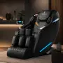 Луксозен масажен стол Zero Gravity - AI гласово управление, Bluetooth и масаж на цялото тяло, снимка 4