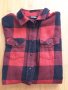Туника за момиче тип риза до 134 см/червено-черни квадрати, снимка 5