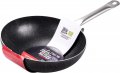 Moneta Etnea Pro Wok 30 см дръжка от неръждаема стомана, черна, 0008654330, снимка 5