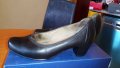 Caprice черни дамски кожени обувки черни №38 H и стелка 25см, снимка 10