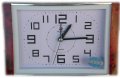 Часовник беззвучен, настолен  с големи цифри Huda, снимка 1 - Стенни часовници - 42827436
