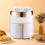 Елегантен Компактен Air Fryer - Фритюрник с горещ въздух - 5 литра, снимка 3