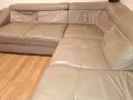 НАМАЛЕНИЕ!!! Голям ъглов диван, естествена кожа, снимка 7