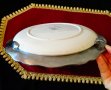 Bassano порцеланова чиния,пано с рамка от калай. , снимка 6