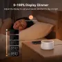 Dreamegg SM-04 - компактна 3 в 1 колонка за бял шум,будилник и нощна лампа за деца и възрастни, снимка 7