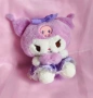 Плюшена играчка Куроми 28см, Hello Kitty Kuromi My Melody плюшени , снимка 1