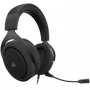 Слушалки с микрофон Corsair HS50 Pro, CA-9011215-EU, Carbon STEREO Gaming Headset, снимка 1