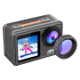 Спортна екшън камера ULTRA HD 4K – 60fps, EIS, допълнителни лещи, макро, WIFI, водоустойчива 30 метр, снимка 9