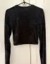Плюшен къс суичър Celine Style с цип – нов с етикет., снимка 3