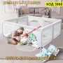 Лесно сглобяема кошара за игра за бебе с размери 150 x 200 см - КОД 3908, снимка 1