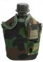 Airsoft манерка за вода + канче за храна тактическа военна туризъм лов, снимка 7