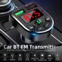 Многофункционален Авто FM трансмитер с LED дисплей с Bluetooth 5.0 FM Handsfree, Micro SD, Автомобил, снимка 18