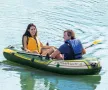 Надуваема лодка Seahawk 2 Intex, за 2 лица, 236×114 см, PVC, зелена, снимка 3