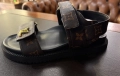 Louis Vuitton Sunset Comfort Flat Sandals, снимка 2